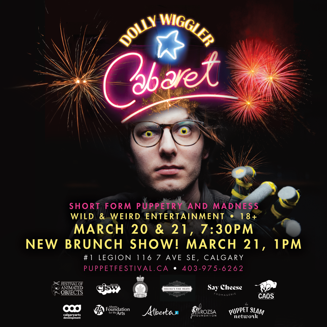 DollyWiggler26_1080x1080 Dolly Wiggler Cabaret Poster Featuring Mooky McGuinty and Xstine Cook