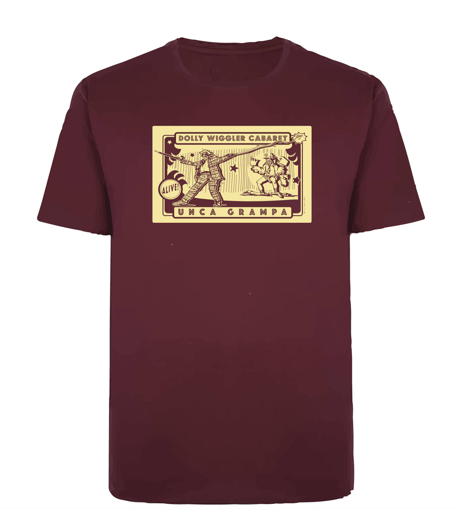 *Pre-Order* - Unca Grampa's Limited Edition T-shirt design by Lush Newton! - Image 2